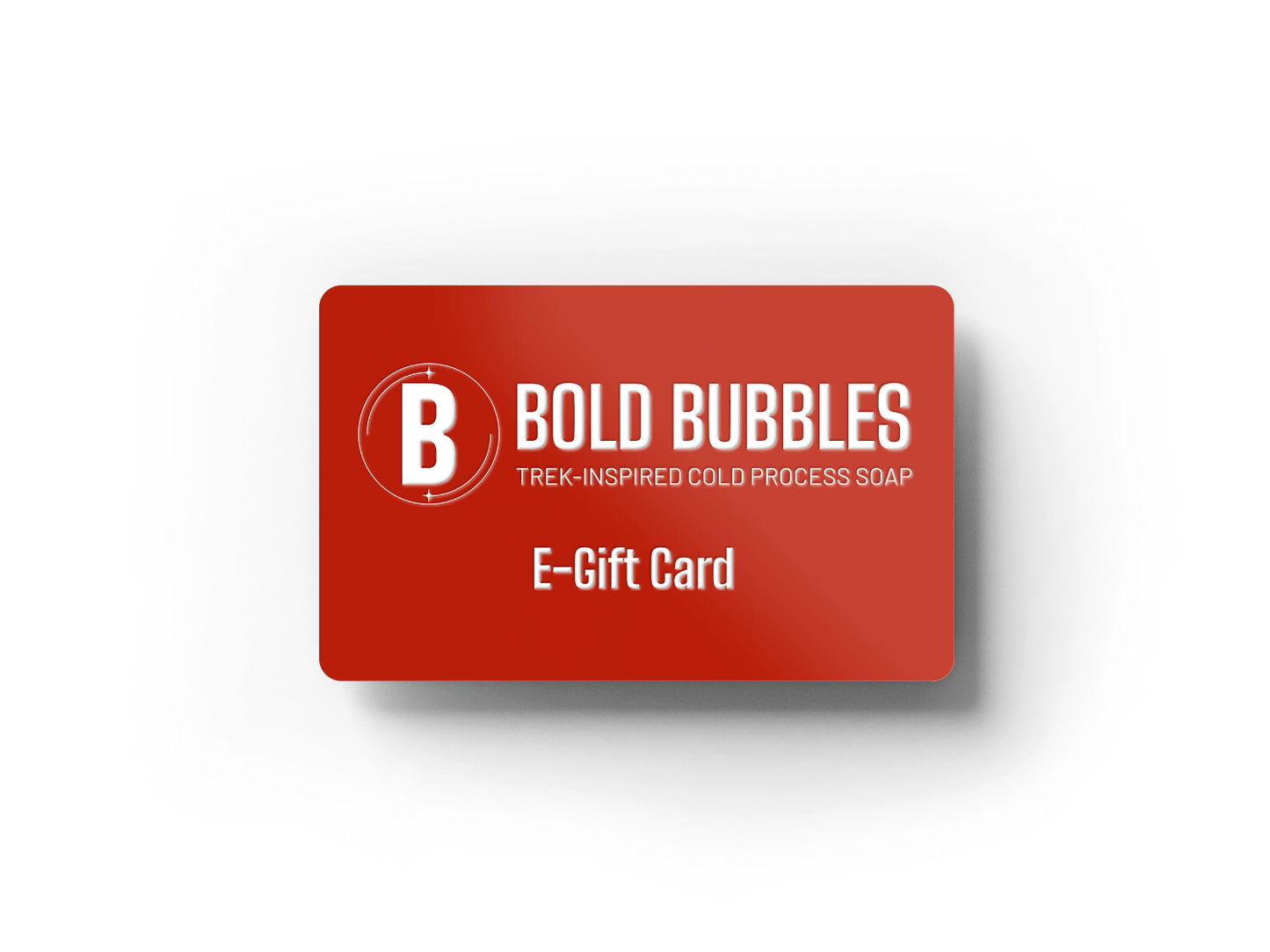 A Bold Bubbles E-Gift Card gives the lucky recipient the luxury of a unique bathing experience only a Star Trek fan can truly appreciate.