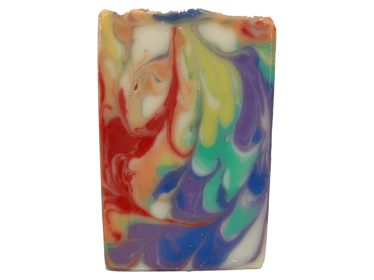 A rainbow swirl soap inspired by The Nexus, as seen in Star Trek: Generations. Proceeds from the sale of this soap go to The Trevor Project.