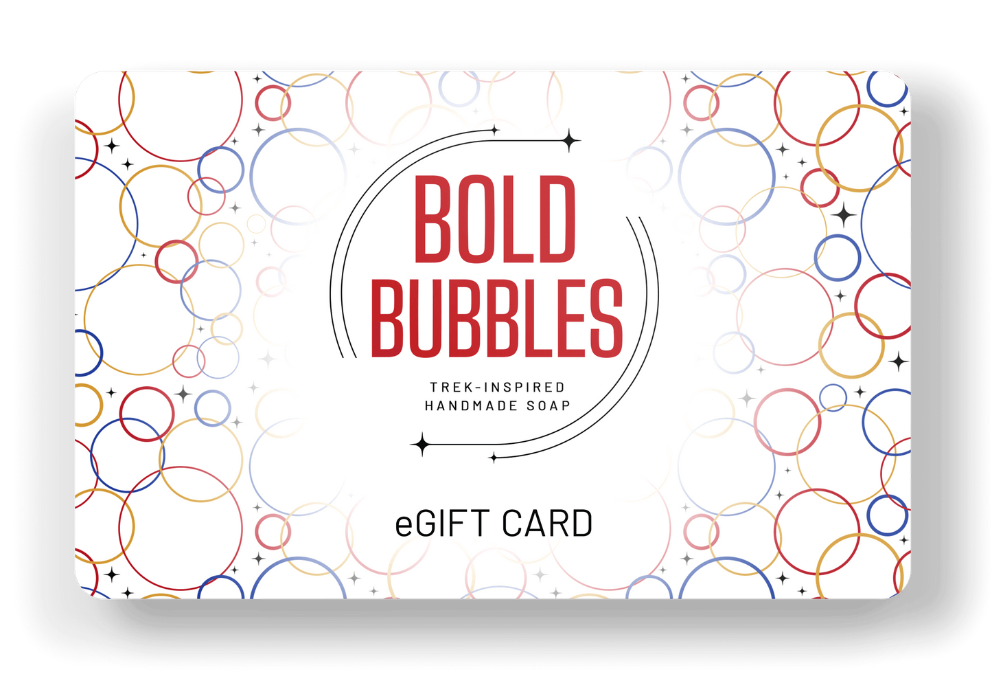 Bold Bubbles Gift Card