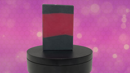 A bar of red and black soap inspired by the iconic uniforms worn on Star Trek: The Next Generation. The scent is Earl Grey tea, Captain Picard's favorite beverage.